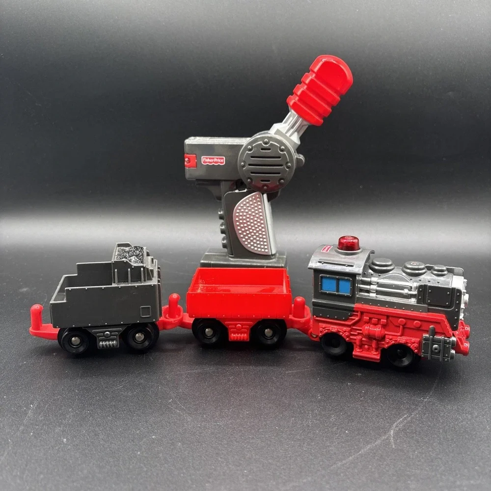 Geotrax Workin' Town Railway Train Engine & Remote Controller READ